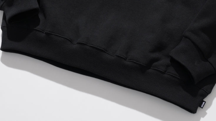 ダブルユーブイプロジェクト(WV PROJECT) Cookiedile Sweatshirt Black KMMT7453