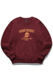 ダブルユーブイプロジェクト(WV PROJECT) Cookiedile Sweatshirt Burgundy KMMT7453