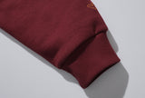 ダブルユーブイプロジェクト(WV PROJECT) Cookiedile Sweatshirt Burgundy KMMT7453