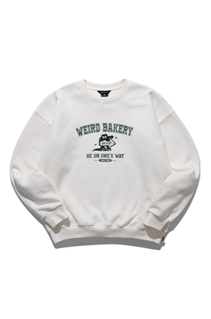 ダブルユーブイプロジェクト(WV PROJECT) Cookiedile Sweatshirt Cream KMMT7453