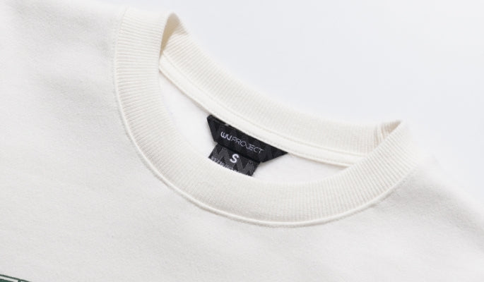 ダブルユーブイプロジェクト(WV PROJECT) Cookiedile Sweatshirt Cream KMMT7453