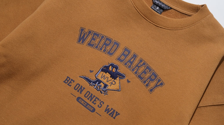 ダブルユーブイプロジェクト(WV PROJECT) Cookiedile Sweatshirt Camel KMMT7453