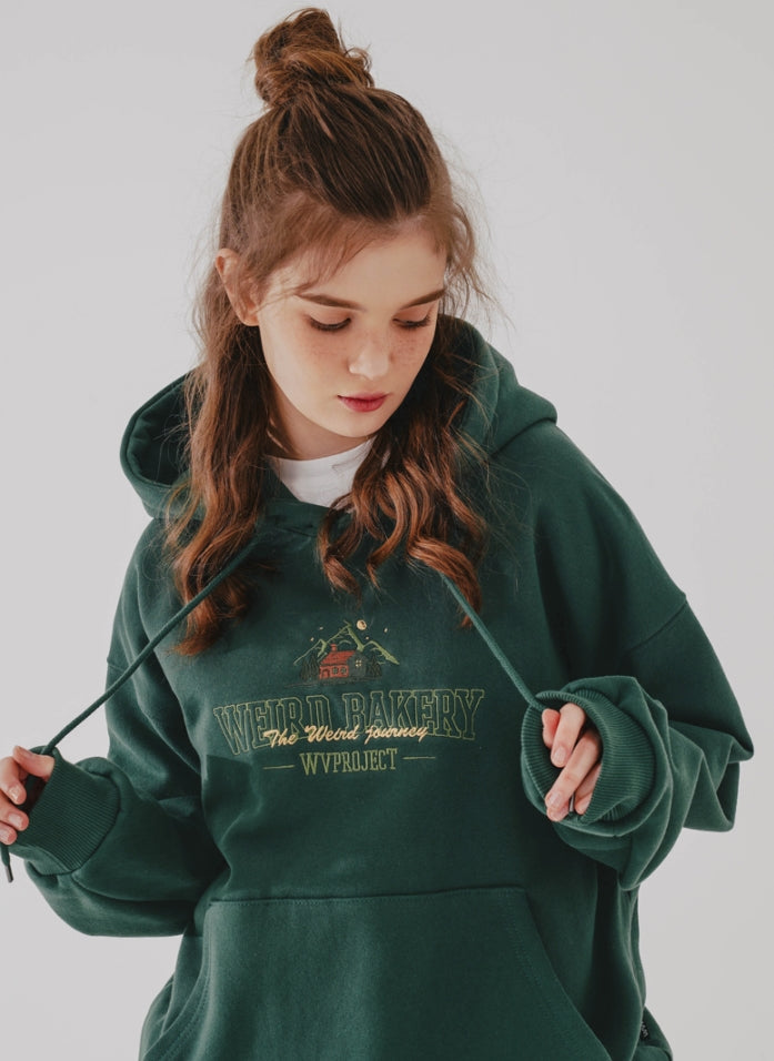 ダブルユーブイプロジェクト(WV PROJECT)  House Hoodie Green KMHD7450