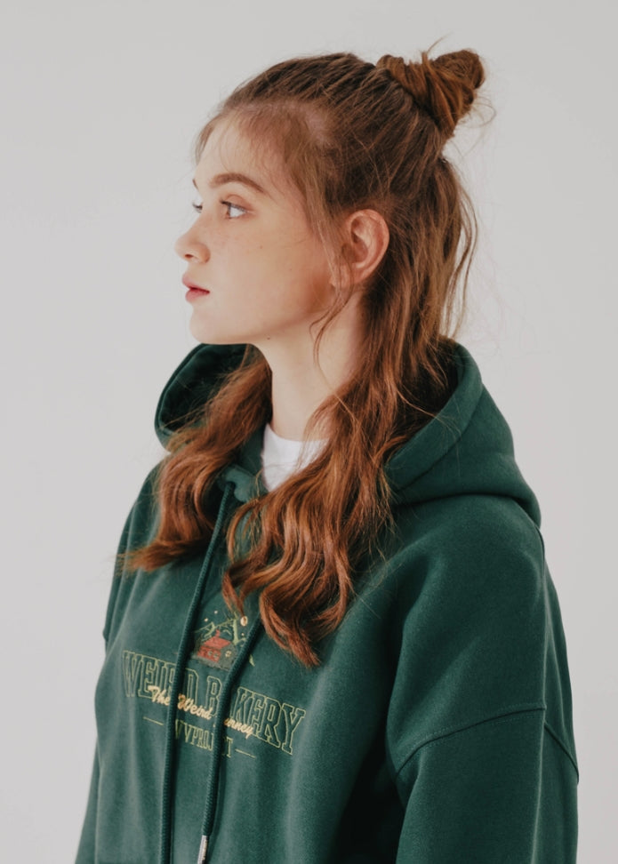 ダブルユーブイプロジェクト(WV PROJECT)  House Hoodie Green KMHD7450