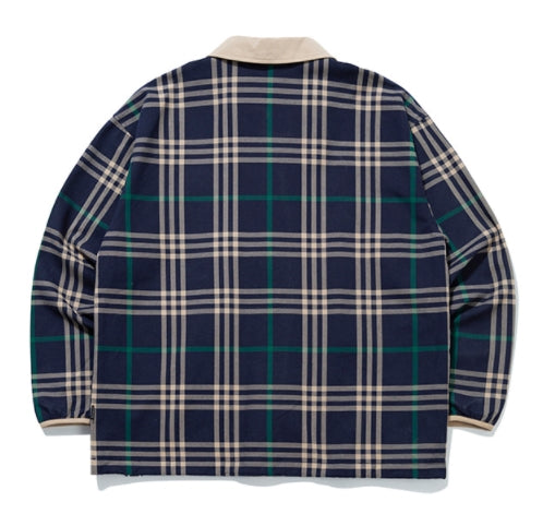 ロマンティッククラウン(ROMANTIC CROWN)  CLASSIC CHECK JACKET_NAVY