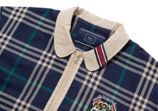ロマンティッククラウン(ROMANTIC CROWN)  CLASSIC CHECK JACKET_NAVY