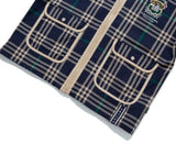 ロマンティッククラウン(ROMANTIC CROWN)  CLASSIC CHECK JACKET_NAVY