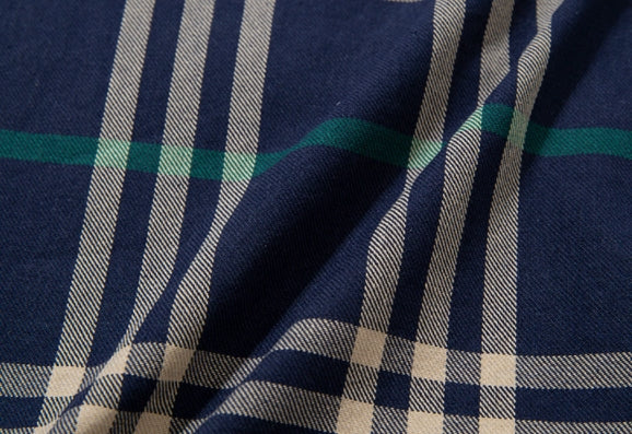 ロマンティッククラウン(ROMANTIC CROWN)  CLASSIC CHECK JACKET_NAVY