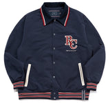 ロマンティッククラウン(ROMANTIC CROWN) RC LOGO BOMBER JACKET_NAVY