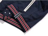 ロマンティッククラウン(ROMANTIC CROWN) RC LOGO BOMBER JACKET_NAVY