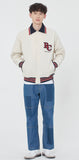 ロマンティッククラウン(ROMANTIC CROWN)  RC LOGO BOMBER JACKET_OATMEAL