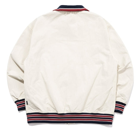 ロマンティッククラウン(ROMANTIC CROWN)  RC LOGO BOMBER JACKET_OATMEAL