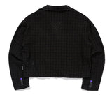 TARGETTO(ターゲット) LACE CROP BLAZER_BLACK