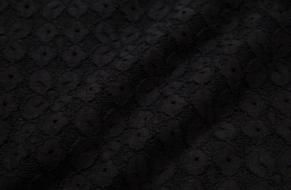 TARGETTO(ターゲット) LACE CROP BLAZER_BLACK