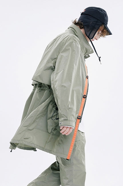 ベドインベド(BADINBAD)  M51 FISHTAIL JACKET_SAGE GREEN