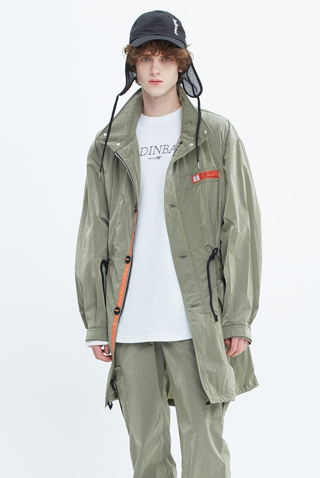 ベドインベド(BADINBAD)  M51 FISHTAIL JACKET_SAGE GREEN