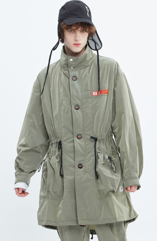 ベドインベド(BADINBAD)  M51 FISHTAIL JACKET_SAGE GREEN