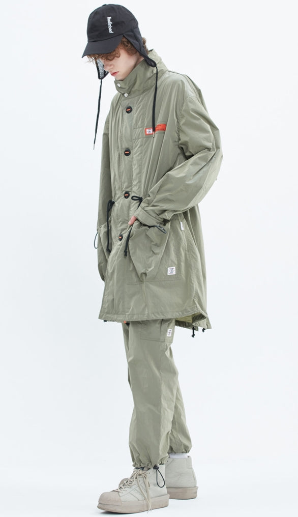 ベドインベド(BADINBAD)  M51 FISHTAIL JACKET_SAGE GREEN
