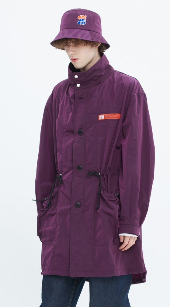 ベドインベド(BADINBAD)  M51 FISHTAIL JACKET_DEEP PURPLE