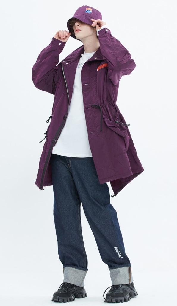ベドインベド(BADINBAD)  M51 FISHTAIL JACKET_DEEP PURPLE