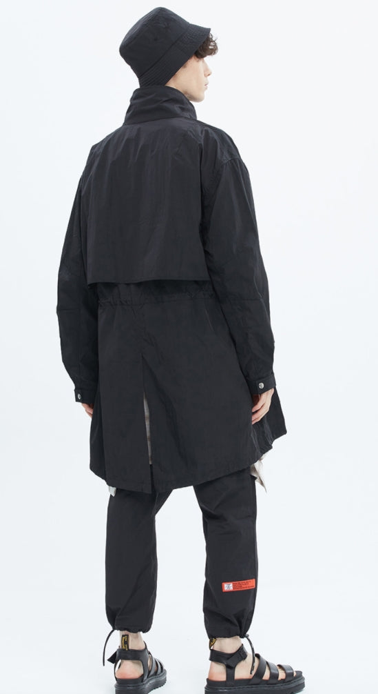 ベドインベド(BADINBAD)  M51 FISHTAIL JACKET_BLACK
