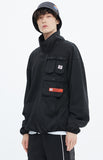 ベドインベド(BADINBAD) MULTI POCKET TRACK JACKET_BLACK