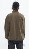 ベドインベド(BADINBAD) MULTI POCKET TRACK JACKET_KHAKI
