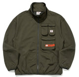 ベドインベド(BADINBAD) MULTI POCKET TRACK JACKET_KHAKI