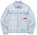 ベドインベド(BADINBAD) BACK POCKET DENIM JACKET_SKY BLUE