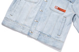 ベドインベド(BADINBAD) BACK POCKET DENIM JACKET_SKY BLUE