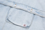 ベドインベド(BADINBAD) BACK POCKET DENIM JACKET_SKY BLUE
