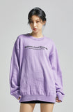 セイントペイン(SAINTPAIN)  SP Beileve Semi Over Knit-Light Purple
