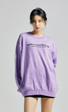 セイントペイン(SAINTPAIN)  SP Beileve Semi Over Knit-Light Purple