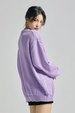 セイントペイン(SAINTPAIN)  SP Beileve Semi Over Knit-Light Purple