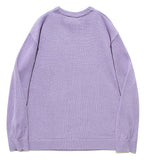 セイントペイン(SAINTPAIN)  SP Beileve Semi Over Knit-Light Purple