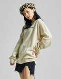 セイントペイン(SAINTPAIN)  SP Beileve Semi Over Knit-Beige