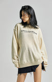 セイントペイン(SAINTPAIN)  SP Beileve Semi Over Knit-Beige