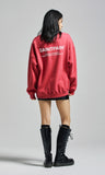 セイントペイン(SAINTPAIN)  SP Variation Logo Crew Neck-Red