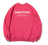 セイントペイン(SAINTPAIN)  SP Variation Logo Crew Neck-Red