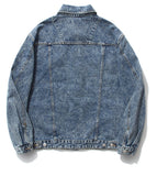 セイントペイン(SAINTPAIN) SP Denim Washed Trucker Jacket-Blue