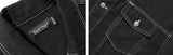 セイントペイン(SAINTPAIN) SP Cotton Twill Trucker Jacket-Black