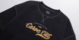 ダブルユーブイプロジェクト(WV PROJECT) Outstitch Sweatshirt Black JIMT7460