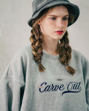 ダブルユーブイプロジェクト(WV PROJECT) Outstitch Sweatshirt Grey JIMT7460