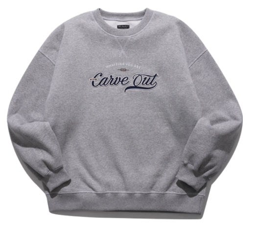 ダブルユーブイプロジェクト(WV PROJECT) Outstitch Sweatshirt Grey JIMT7460