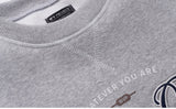 ダブルユーブイプロジェクト(WV PROJECT) Outstitch Sweatshirt Grey JIMT7460