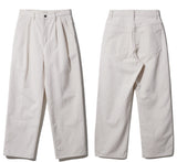 ダブルユーブイプロジェクト(WV PROJECT) Biscuit Pintuck Wide Pants Cream JJLP7466