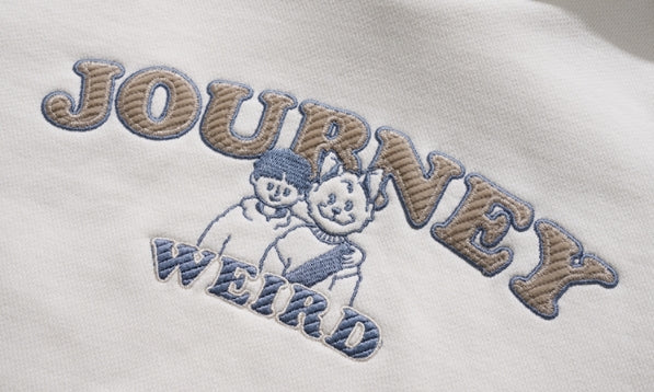 ダブルユーブイプロジェクト(WV PROJECT) Forest Friends Hoodie Cream JIHD7451