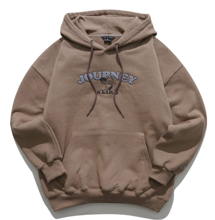 ダブルユーブイプロジェクト(WV PROJECT) Forest Friends Hoodie Cocoa JIHD7451