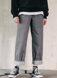ダブルユーブイプロジェクト(WV PROJECT) Mushroom Wide Pants Grey KMLP7463
