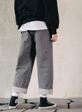 ダブルユーブイプロジェクト(WV PROJECT) Mushroom Wide Pants Grey KMLP7463